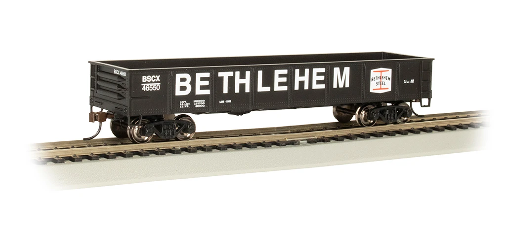Bachmann HO 17205 40' Gondola, Bethlehem Steel 1 Bachmann HO 17205 40' Gondola, Bethlehem Steel