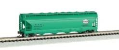 Bachmann Silver Series N 17552 56' ACF 4-Bay Centerflow Covered Hopper, New York Central #892010
