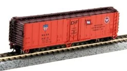Bachmann Silver Series N 17955 50' Steel Mechanical Refrigerator Car, American Refrigerator Transit Company #3313