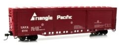 Bachmann Silver Series HO 18138 Evans All Door Box Car, Triangle Pacific