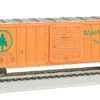 Bachmann Silver Series HO 19611 ACF 50' 6" Outside-Braced Sliding Door Box Car, Maine Central #31995