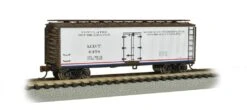 Bachmann N 19853 40' Wood Side Refrigerated Box Car, Merchants Despatch #6458