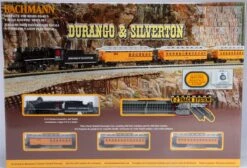 Bachmann N 24020 Durango And Silverton Steam Train Set With E-Z Track And Standard DC Power Pack