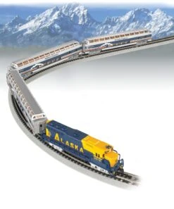 Bachmann N 24023 McKinley Explorer Train Set, Alaska Railroad -ToyHaven Store BAC 24023 3 30344.1504129631