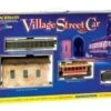 Bachmann On30 25017 Christmas Village Street Car Set