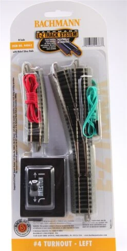 Bachmann N 44863 EZ Track Remote Turnout #4 Left