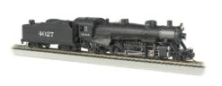 Bachmann HO 54405 2-8-2 USRA Light Mikado With Medium Tender, St. Louis-San Francisco #4027 (DCC Ready)