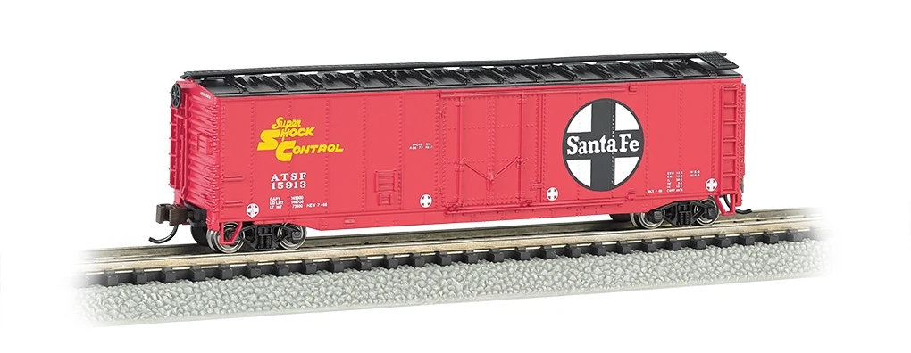 Bachmann N 71052 50' Plug Door Box Car, Santa Fe #15913 1 Bachmann N 71052 50' Plug Door Box Car, Santa Fe #15913