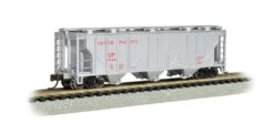 Bachmann N 73857 PS-2 3-Bay Covered Hopper, Union Pacific #1968 -ToyHaven Store BAC 73857 2 74565.1671218253
