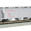 Bachmann N 73857 PS-2 3-Bay Covered Hopper, Union Pacific #1968