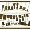 Bar Mills Scale Model Works HO 0049 Laundry Lines (Discontinued)