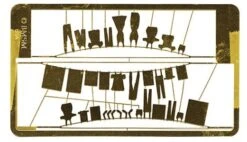 Bar Mills Scale Model Works HO 0049 Laundry Lines (Discontinued)