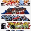 Blair Line HO 2258 Graffiti Decals Set #9