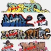 Blair Line HO 2259 Graffiti Decals Set #10