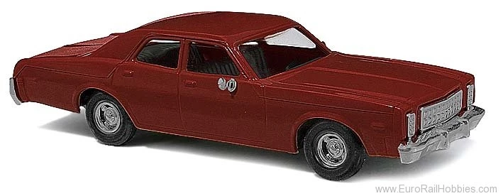 Busch HO 89121 1976 Plymouth Fury, Red 1 Busch HO 89121 1976 Plymouth Fury, Red