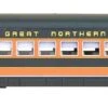 Centralia Car Shops N 6614-09 56-Seat Coach, Great Northern (Empire Builder) #1076