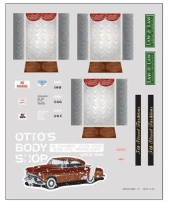 Design Preservation Models HO 12800 Corner Department Store Kit -ToyHaven Store DPM 12800 4 77313.1504129654