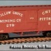 Fine N Scale 2102 36' Truss-Rod Wood Box Cars Kit, Undecorated (2)