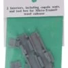 Fine N Scale 2400 Caboose Interiors (2-Pack)