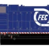 Athearn Genesis HO G71712 GP38-2, Florida East Coast #501
