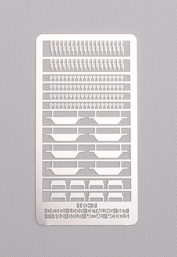 Gold Medal Models N 160-07 Diesel Locomotive Detailing Set 1 Gold Medal Models N 160-07 Diesel Locomotive Detailing Set