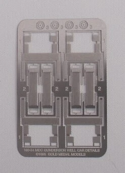Gold Medal Models N 160-54 Athearn/MDC Gunderson All-Purpose Husky Stack Well Car Details