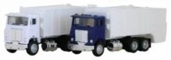 Herpa HO 006446 White Road Commander Garbage Truck