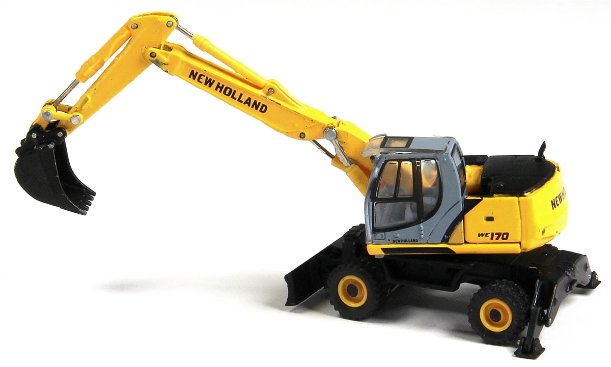 Herpa HO 006480 New Holland We170 Wheeled Excavator 1 Herpa HO 006480 New Holland We170 Wheeled Excavator