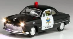 Woodland Scenics O JP5973 Just Plug Illuminated Vehicle, Police Car