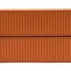Jacksonville Terminal Company N 405509 40' Corrugated Panel Side Containers, Sea Containers (2)
