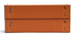Jacksonville Terminal Company N 405509 40' Corrugated Panel Side Containers, Sea Containers (2)