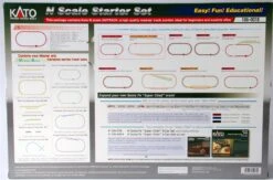 Kato N 1060018 Santa Fe Super Chief Starter Train Set With Track And Power Pack -ToyHaven Store KAT 1060018 3 85063.1504130871