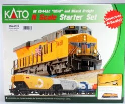 Kato N 1060023 GE ES44AC Gevo And Mixed Freight Starter Set, Union Pacific -ToyHaven Store KAT 1060023 2 92791.1671207712