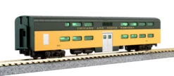 Kato N 106104 EMD E8A And Pullman Bi-Level "400" Train, Chicago And North Western (6-Unit Set) -ToyHaven Store KAT 106104b 78826.1647433480