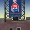 Miller Engineering N/Z 33-8935 Sherwin Williams Billboard, Animated Neon Style Sign Kit