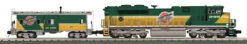MTH RailKing O 30-20949-1 SD70ACe Imperial Diesel And Caboose Set, Chicago And North Western #UP1995/UP21995