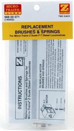 Micro-Trains Z 98800071 (140002) Replacement Brushes And Springs For Micro-Trains Z F-7 Diesel Locomotives (2 Each)