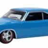 Oxford Diecast HO 87DD69004 1969 Dodge Charger Daytona, Bright Blue