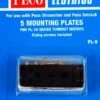 Peco HO/N PL9 Mounting Plates (5)