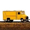 Railway Express Miniatures N 2031 Box Van High Rail Inspection Vehicle Kit