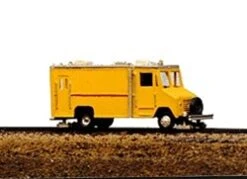 Railway Express Miniatures N 2031 Box Van High Rail Inspection Vehicle Kit
