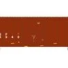 Roundhouse HO 1509 50' Exterior Post High Cube Plug Door Box Car, Burlington Northern Santa Fe #726540