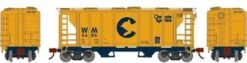 Roundhouse HO 2393 PS-2 2003 2-Bay Covered Hopper, Chessie System (WM) #5608