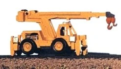 Railway Express Miniatures N 2131 M.O.W. Hydraulic High Rail Crane Kit