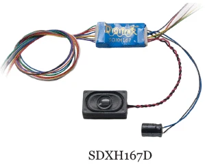 Digitrax HO SDXH167D Series 7 Sound Decoder (8 Sound Schemes) 1 Digitrax HO SDXH167D Series 7 Sound Decoder (8 Sound Schemes)