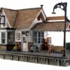 Woodland Scenics HO BR5052 Built And Ready The Depot (Lighted)