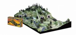 Woodland Scenics HO ST1483 Grand Valley Layout Kit