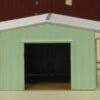 Deluxe Innovations N D355 Armco Steel Building Workshop, Green