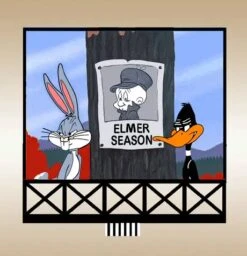 Miller Engineering HO/N 44-6502 Small Elmer Fudd Billboard