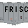 Athearn N 23877 GATC 2600 Airslide Hopper, Frisco #81563